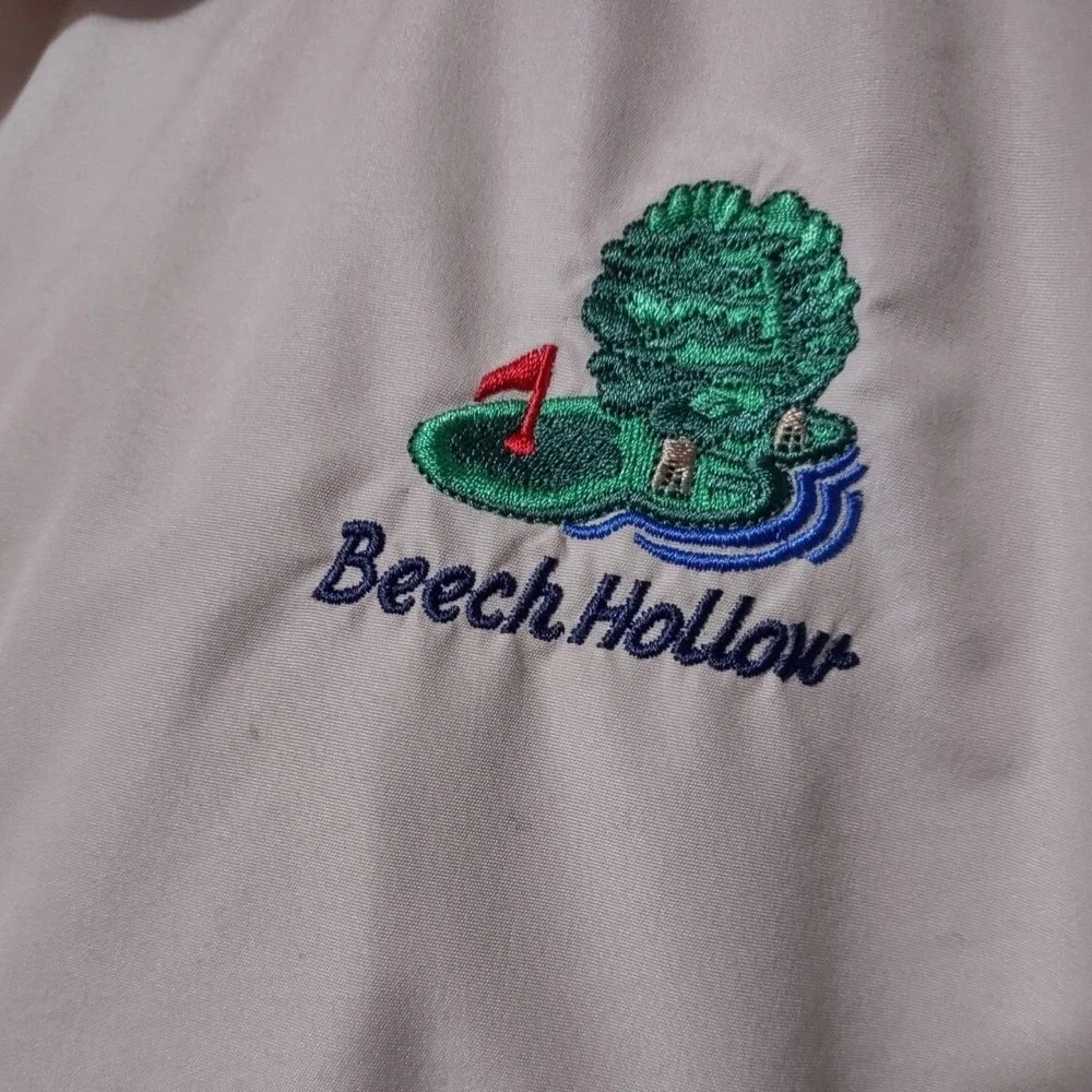 The Weather‎ Company Golf Jacket Men's XL Microfiber Short Sleeve Windbreaker
